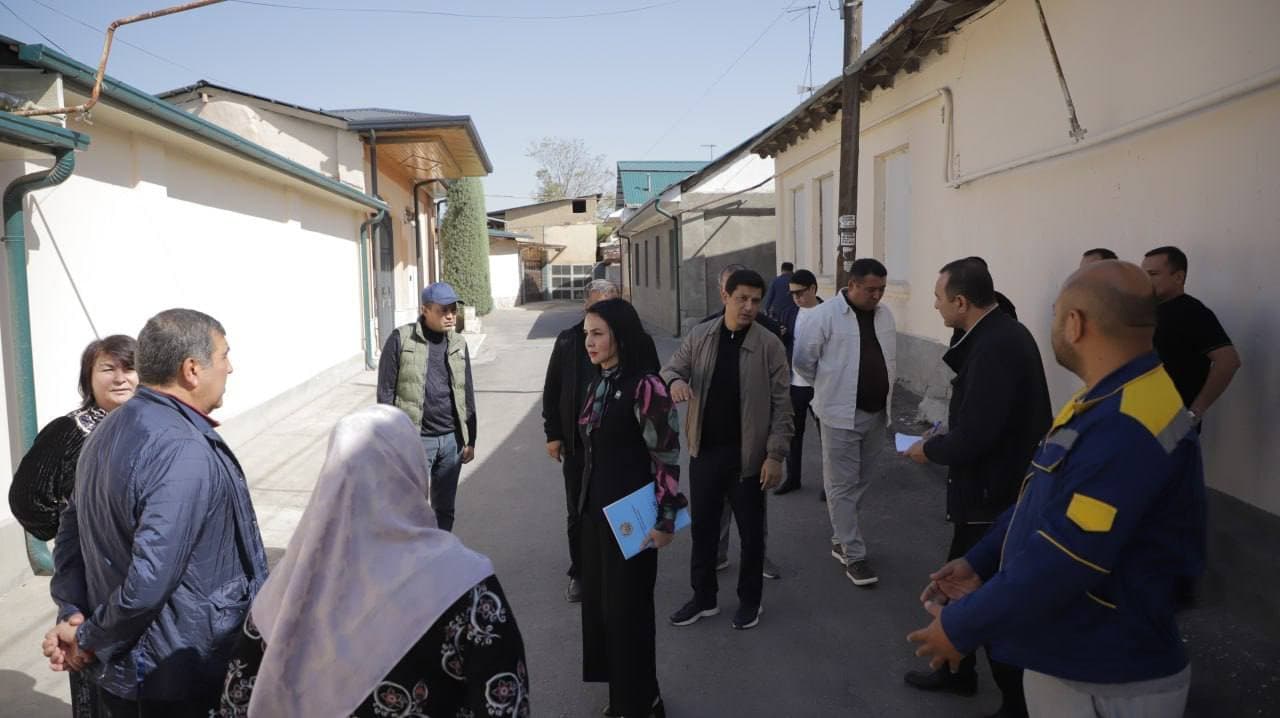 ❗️STUDIES AIMED AT DEVELOPING THE COMMUNAL SECTOR WERE CONDUCTED IN THE “YANGI DAVR” MAHALLA OF YASHNOBOD DISTRICT