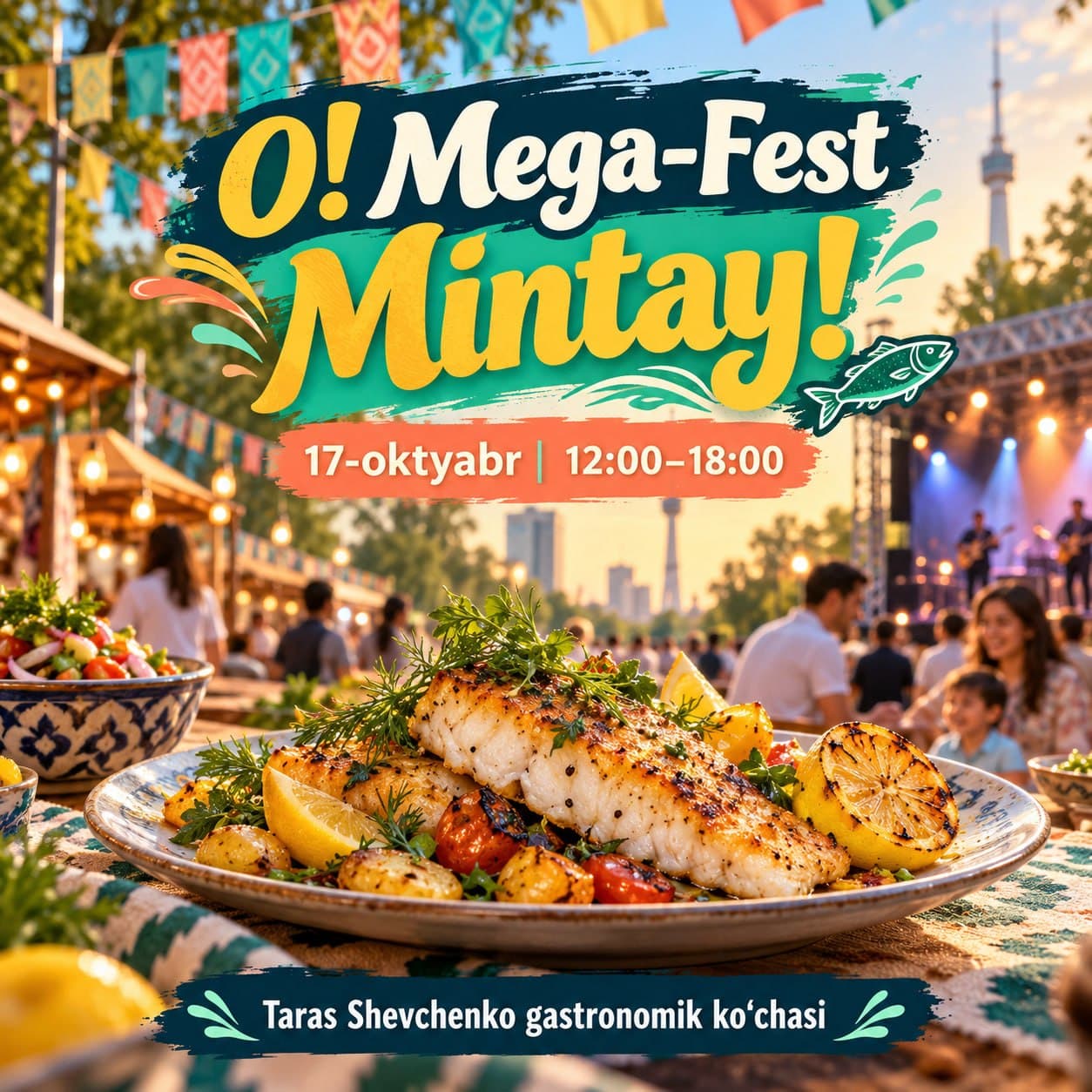 Тошкентда илк бор — «O! Mega-Fest Mintay!»